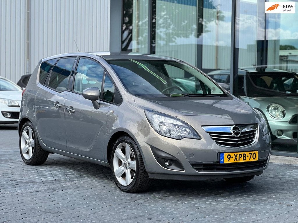 Opel Meriva 1.4 TURBO COSMO STOELVERW STUURVERW LMV, Voorwielaandrijving, Euro 5, Gebruikt, 680 kg