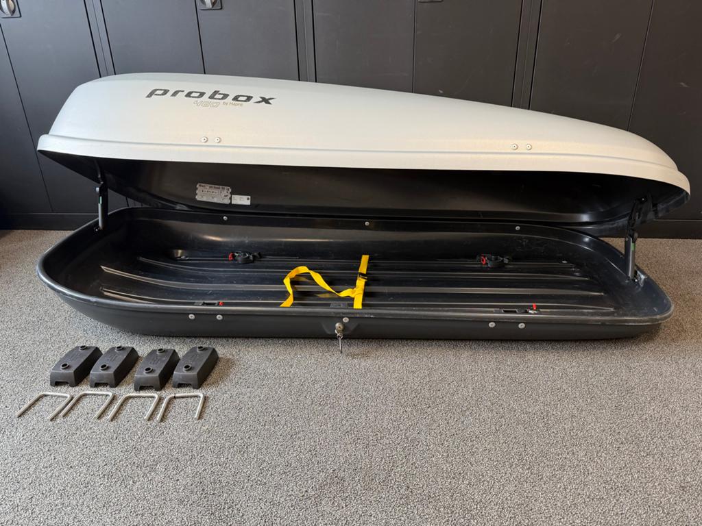 Probox 460 Dakkoffer - Grijs, Auto diversen, Ophalen, Gebruikt