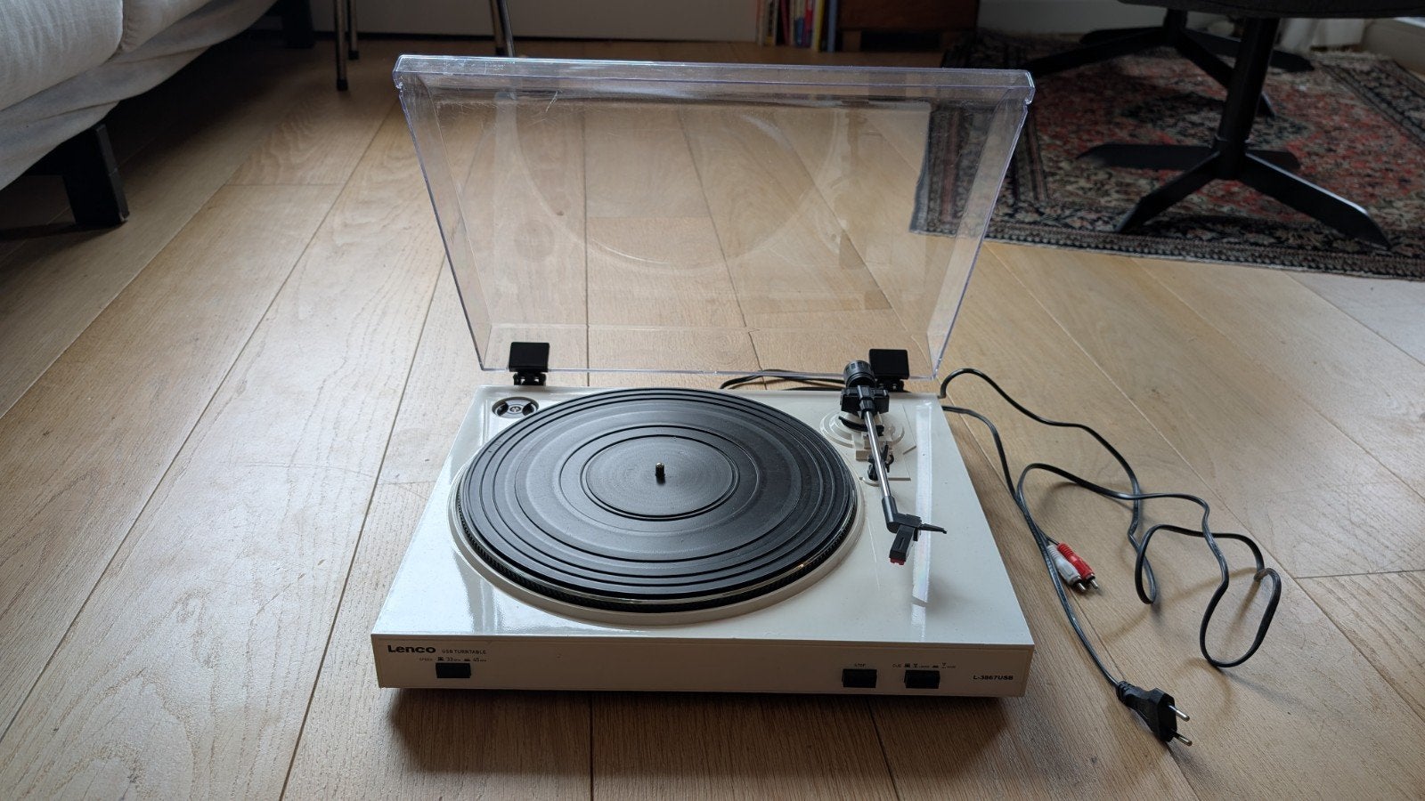 Lenco platenspeler L3867 usb aansluiting, Audio, Tv en Foto, Platenspelers, Ophalen, Overige merken
