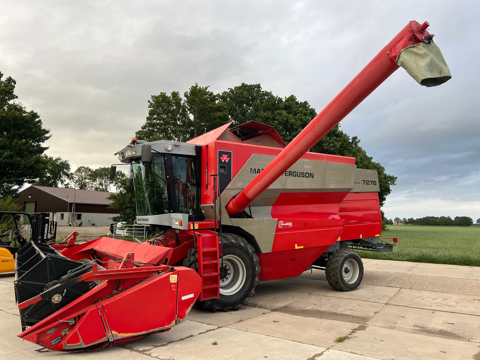 Massey Ferguson 7276 Maaidorser Goed onderhouden, Zakelijke goederen, Ophalen, Akkerbouw, Oogstmachine