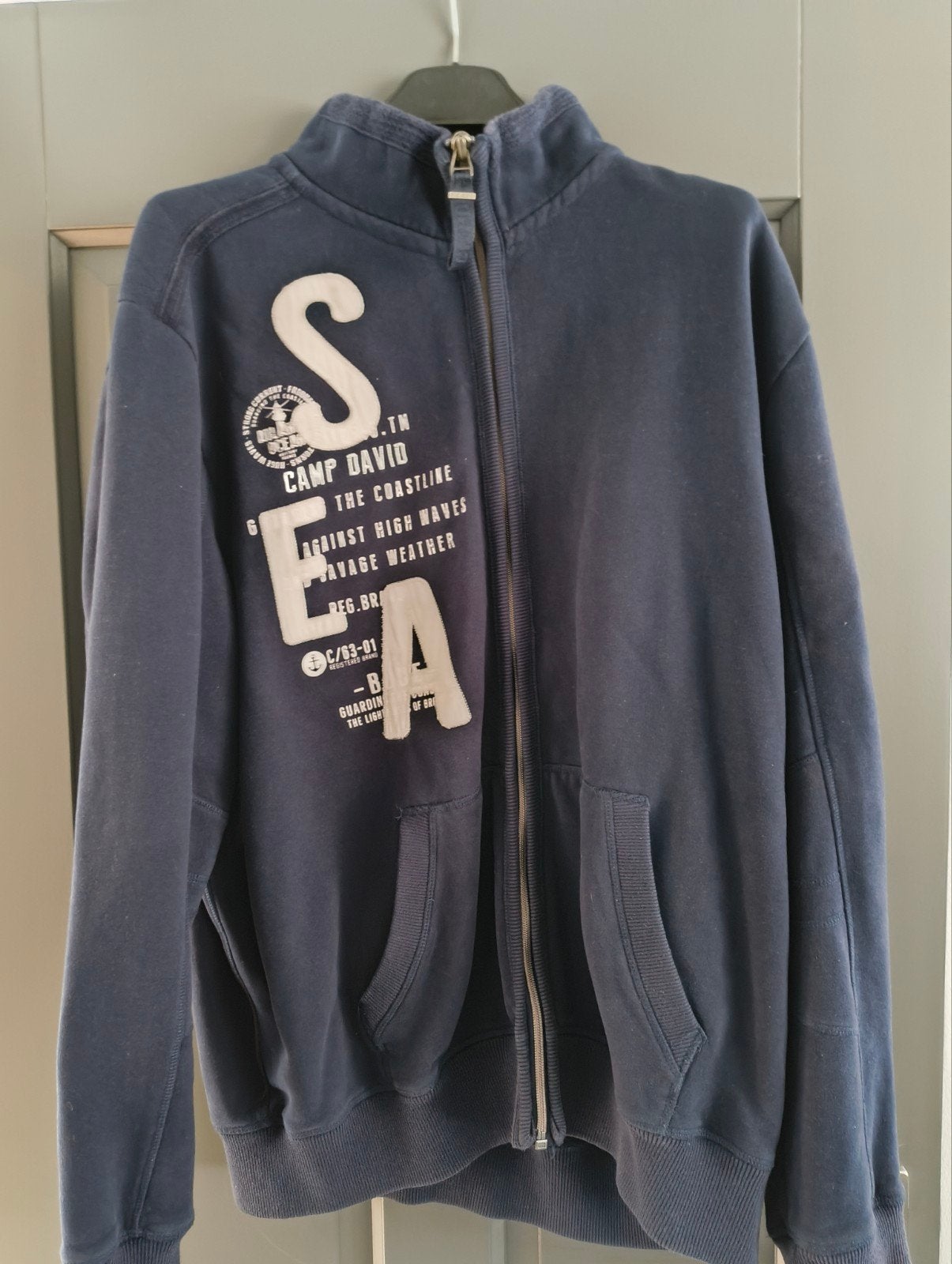 Camp David vest XXXL donkerblauw, Blauw, Overige maten, Ophalen of Verzenden, Gedragen