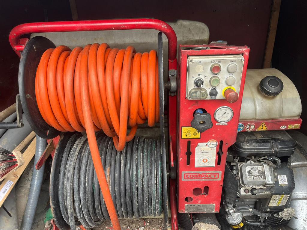 Rom riool inbouw unit, Ophalen, Gebruikt