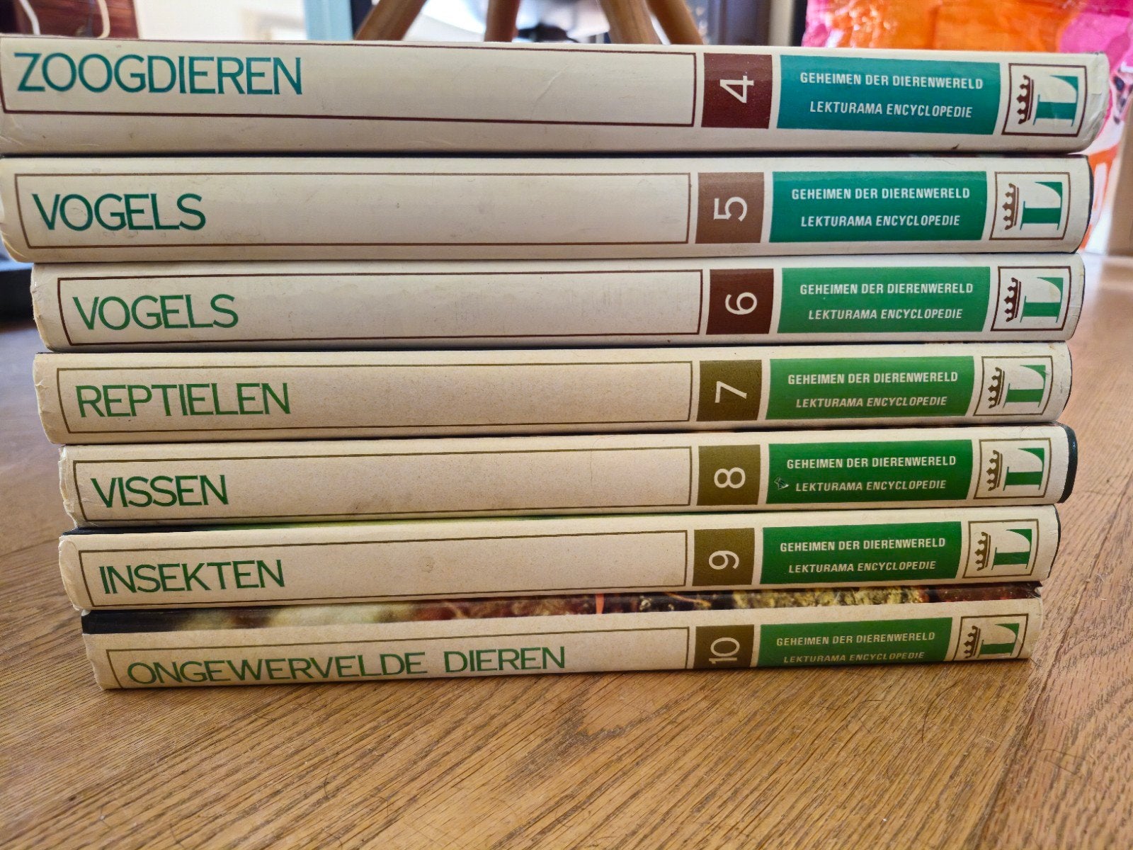 Geheimen der Dierenwereld Lekturama Encyclopedie (deel 4-10), Boeken, Encyclopedieën, Gelezen, Complete serie, Ophalen of Verzenden