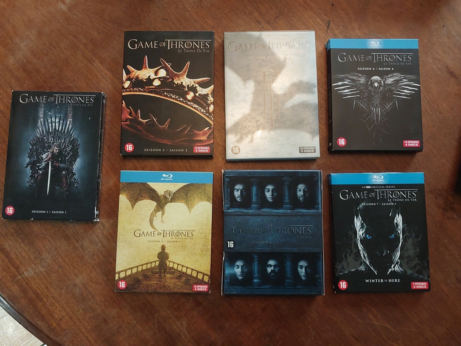Game of Thrones Blu-ray Seizoenen 1-7, Engels, Vanaf 16 jaar, Speciale editie, Ophalen of Verzenden