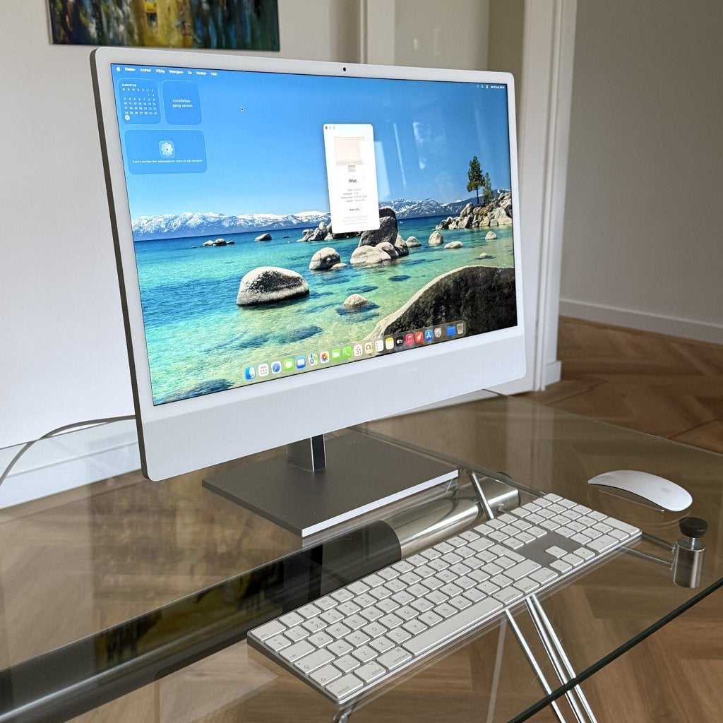 Apple iMac 2021 M1 /8 core /multifunctionele voet /garantie., Apple, Zo goed als nieuw, Support@apple.com, Apple Park Way, Cupertino, California