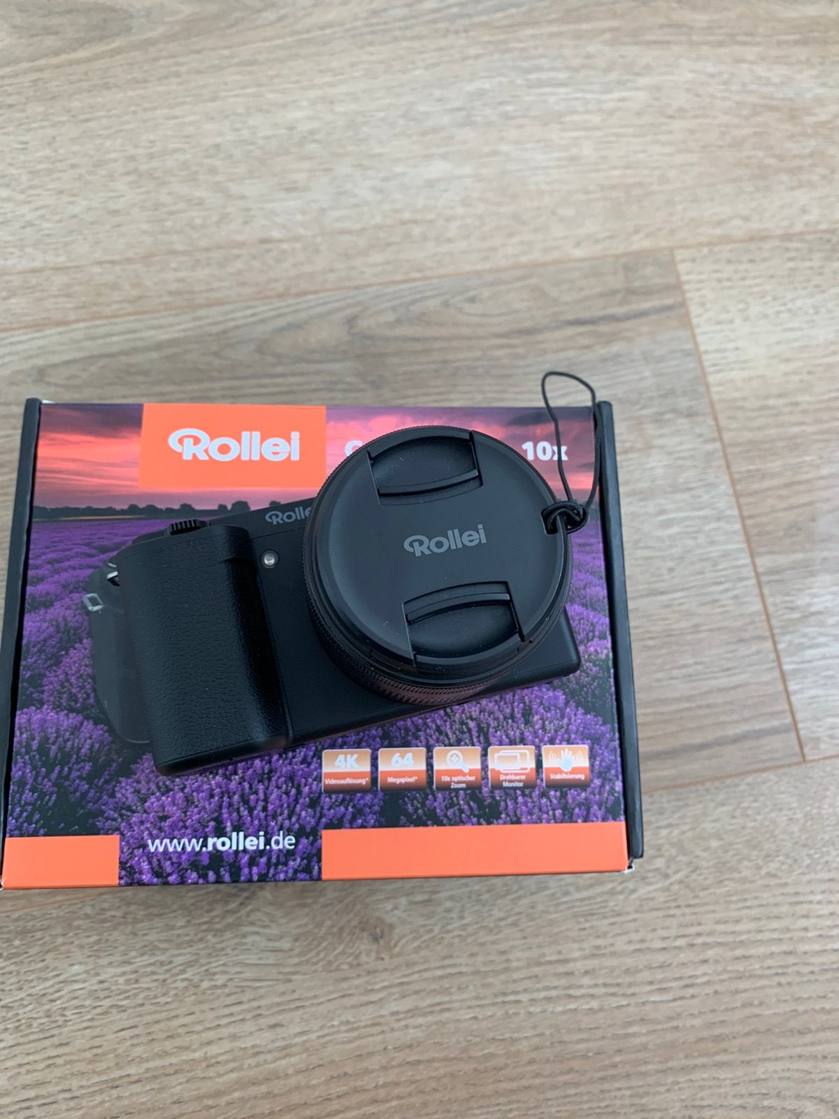 Rollei Compactline 10x zoom met flip screen als nieuw!, Ophalen of Verzenden, Zo goed als nieuw, Compactcamera, Overige Merken