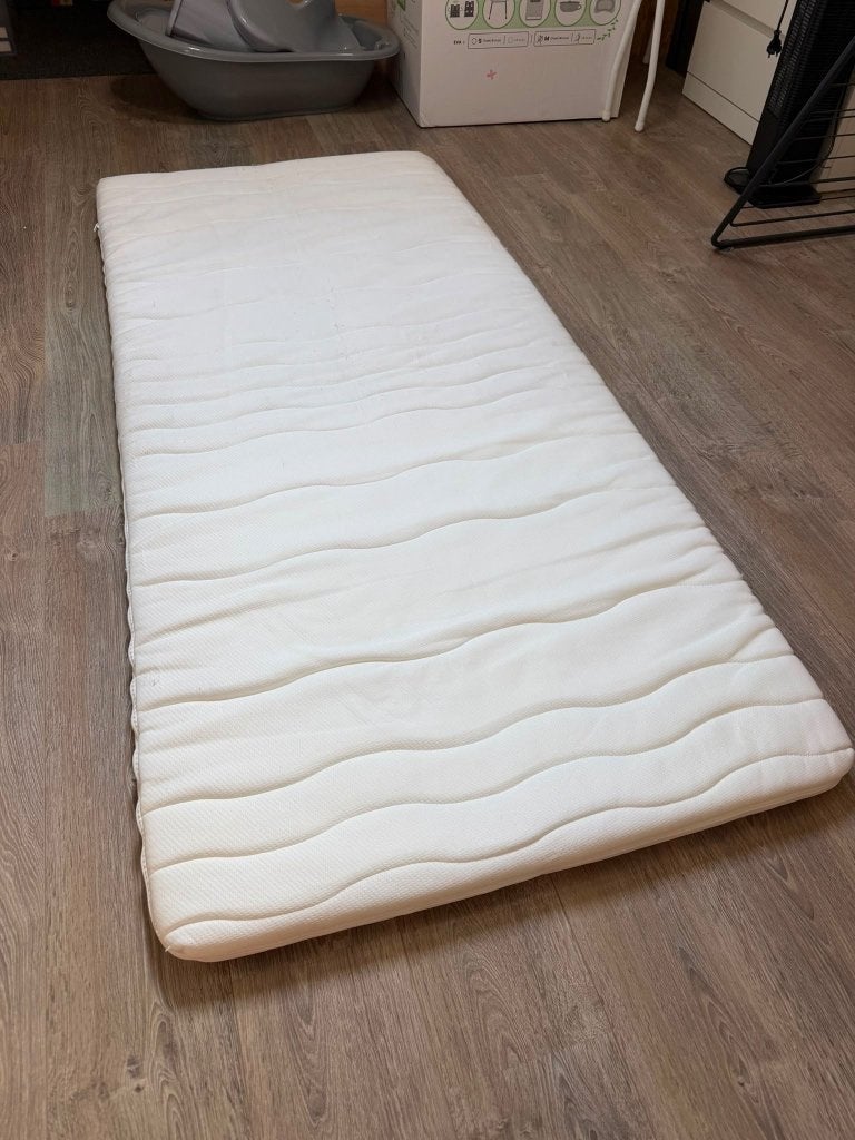 Eenpersoons matras topper, Ophalen, 90 cm, Eenpersoons, Zo goed als nieuw