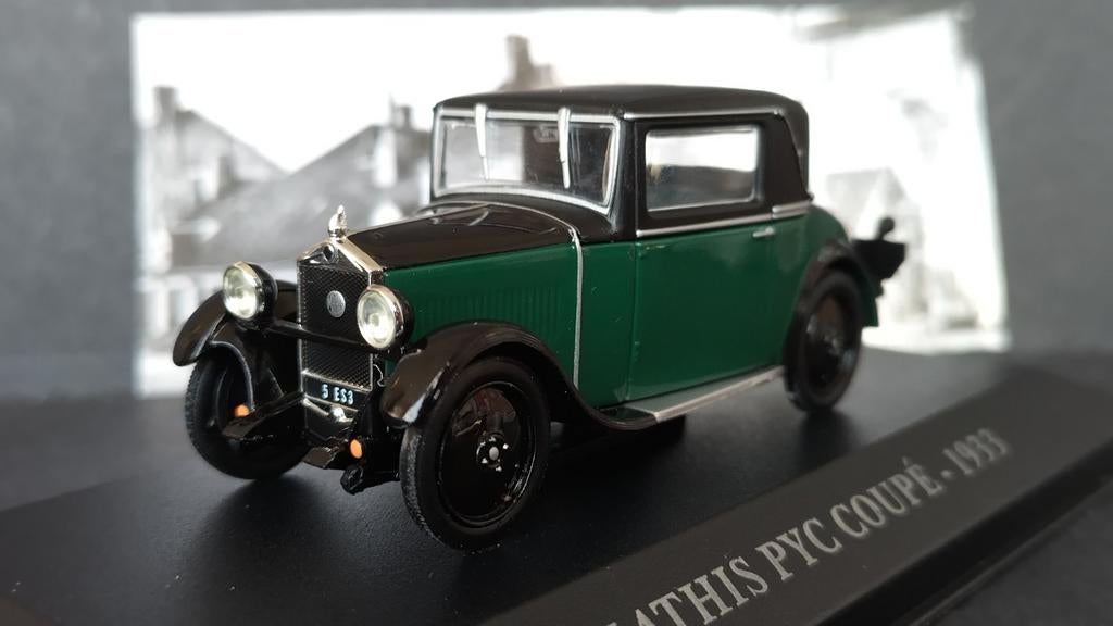 Mathis PYC coupe 1937 1:43 Altaya ixo Pol, Overige merken, Auto, Rue des Dragons 7 Cheseaux france, Altaya ixo