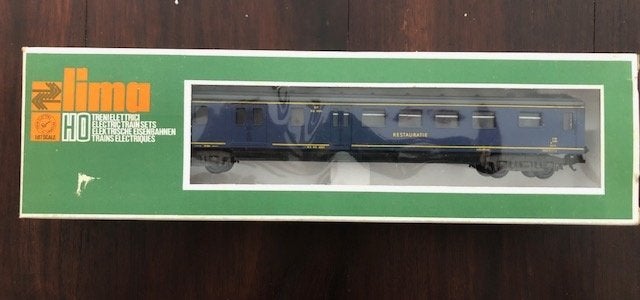 Lima modeltrein restauratiewagon ho 9305, Gelijkstroom, Wagon, Ophalen of Verzenden, Zo goed als nieuw