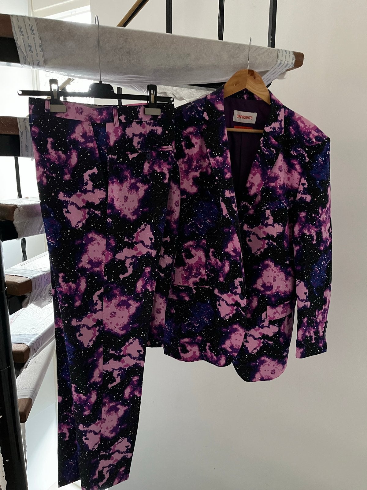 Opposuits Galaxy Pak - Maat 52 (L), Ophalen of Verzenden, Zo goed als nieuw, Maat 52/54 (L), Meerkleurig
