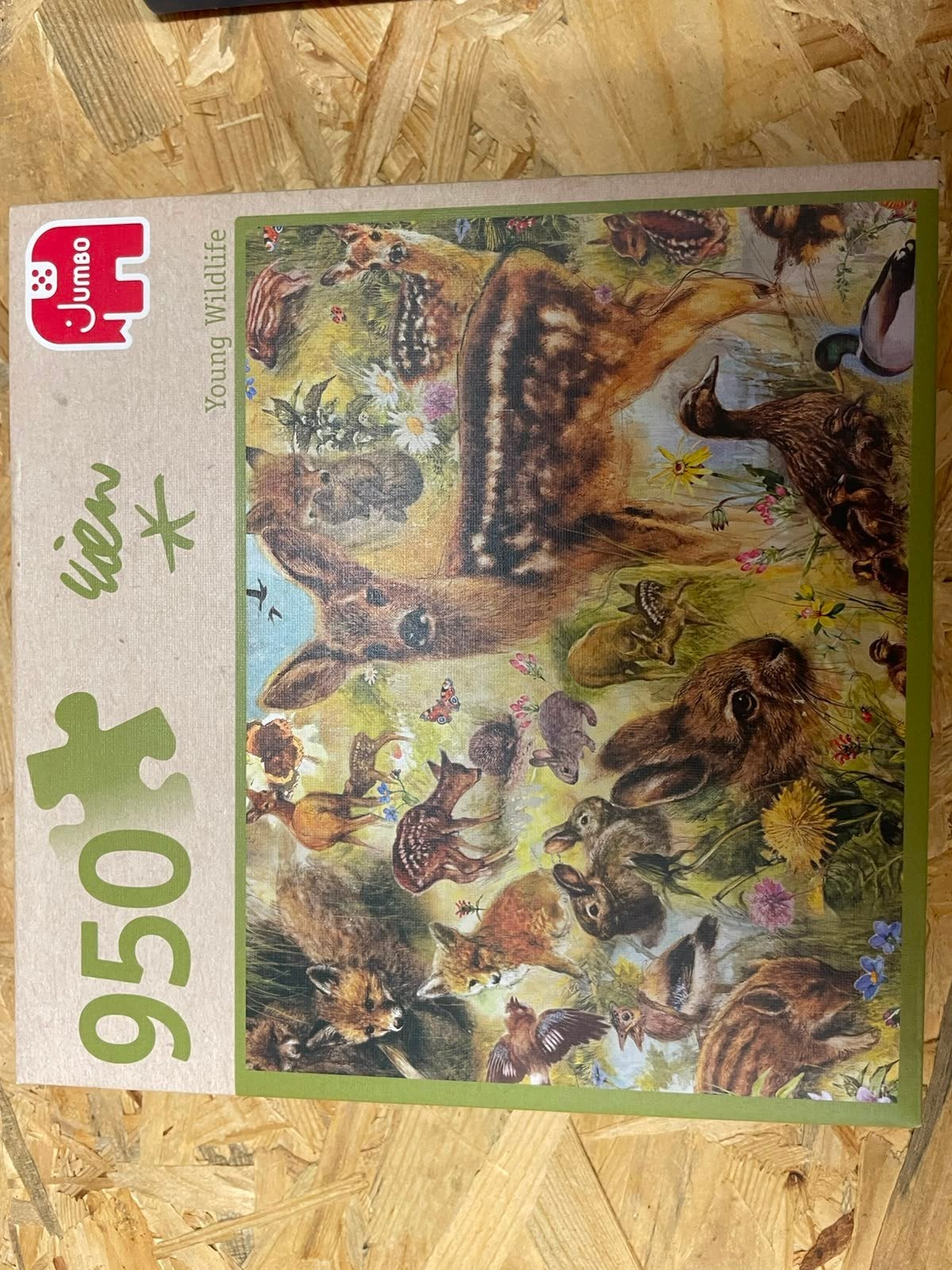 Jumbo Young Wildlife Legpuzzel 950 stukjes, Ophalen, 500 t/m 1500 stukjes, Gebruikt, Legpuzzel