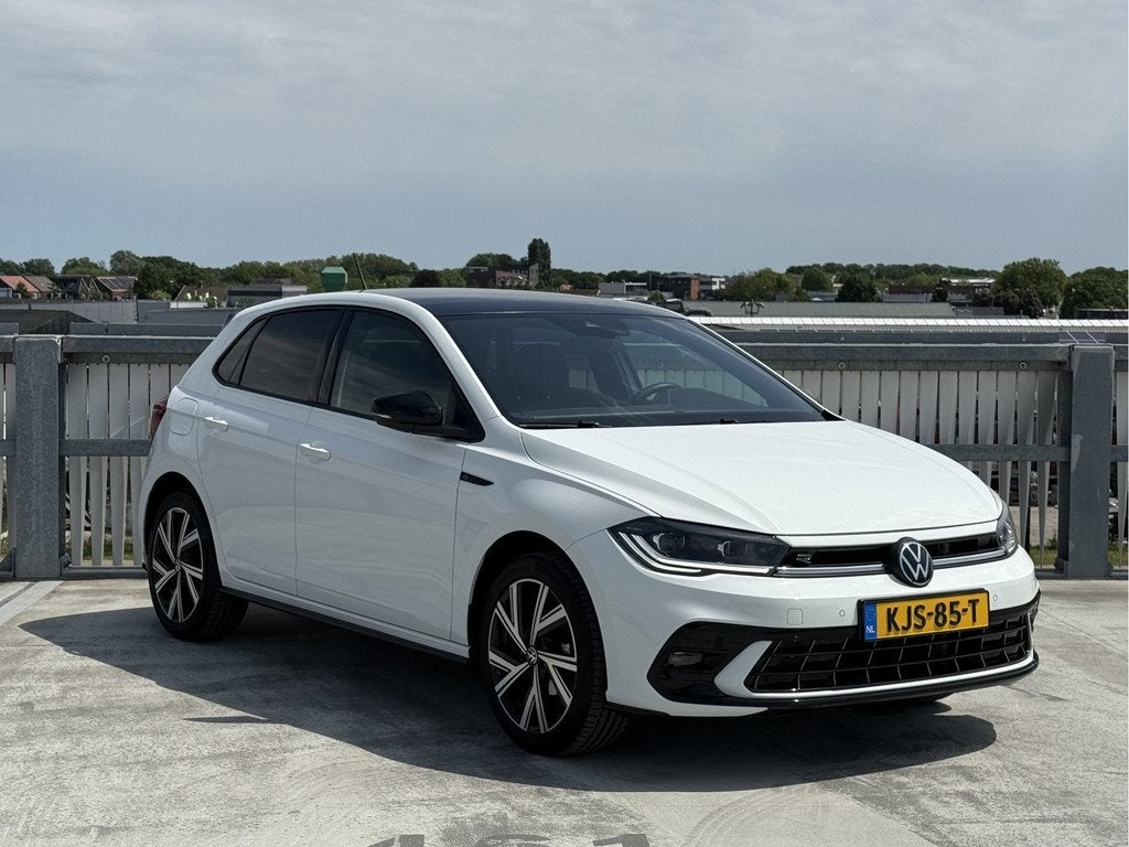 Volkswagen Polo 1.0 TSI DSG R-Line | Pano | IQ | Clima | Cam, Gebruikt, Euro 6, Alcantara, Wit