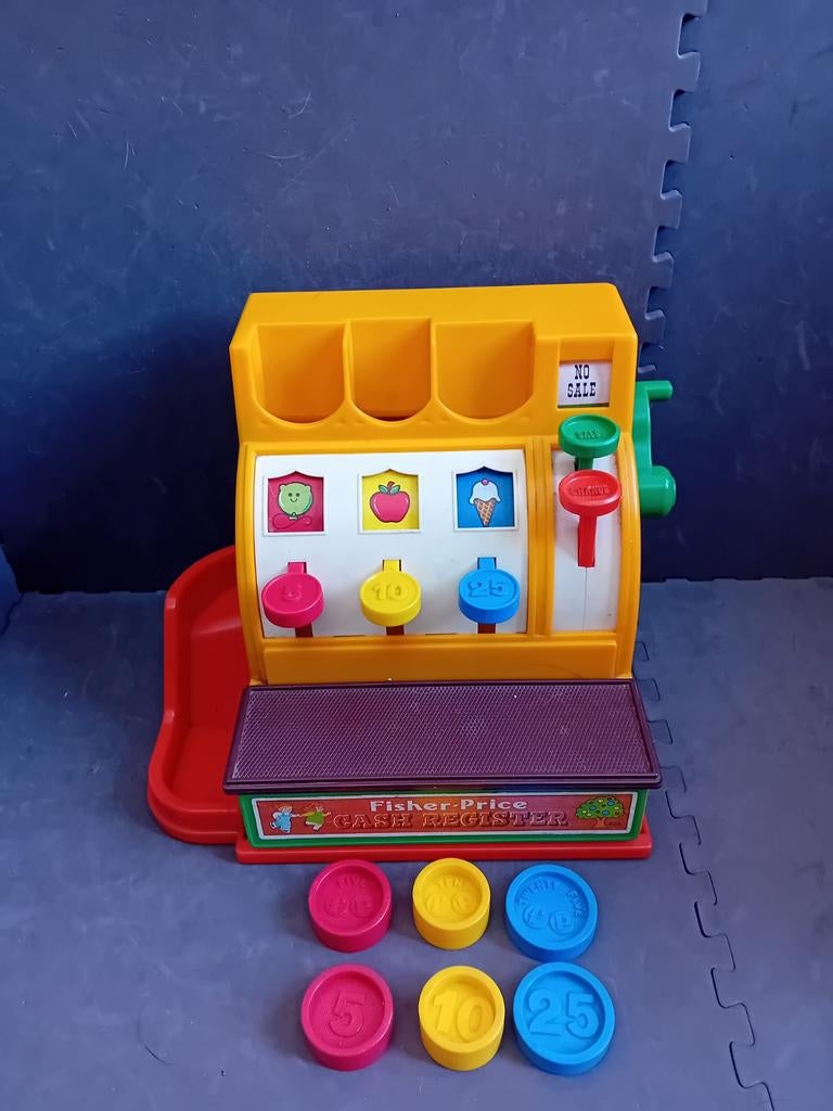 Fisher Price Cash Register Kassa, Gebruikt, ., Overige typen, Ophalen of Verzenden