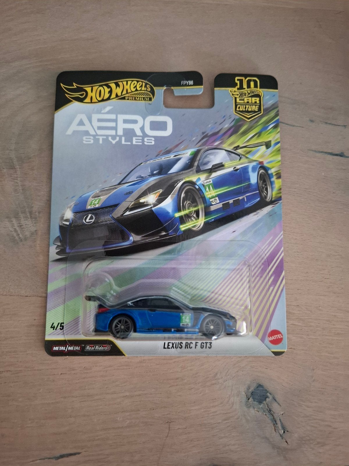 Hot Wheels Premium Aero Styles - Lexus RC F GT3, Ophalen of Verzenden, Nieuw, Auto