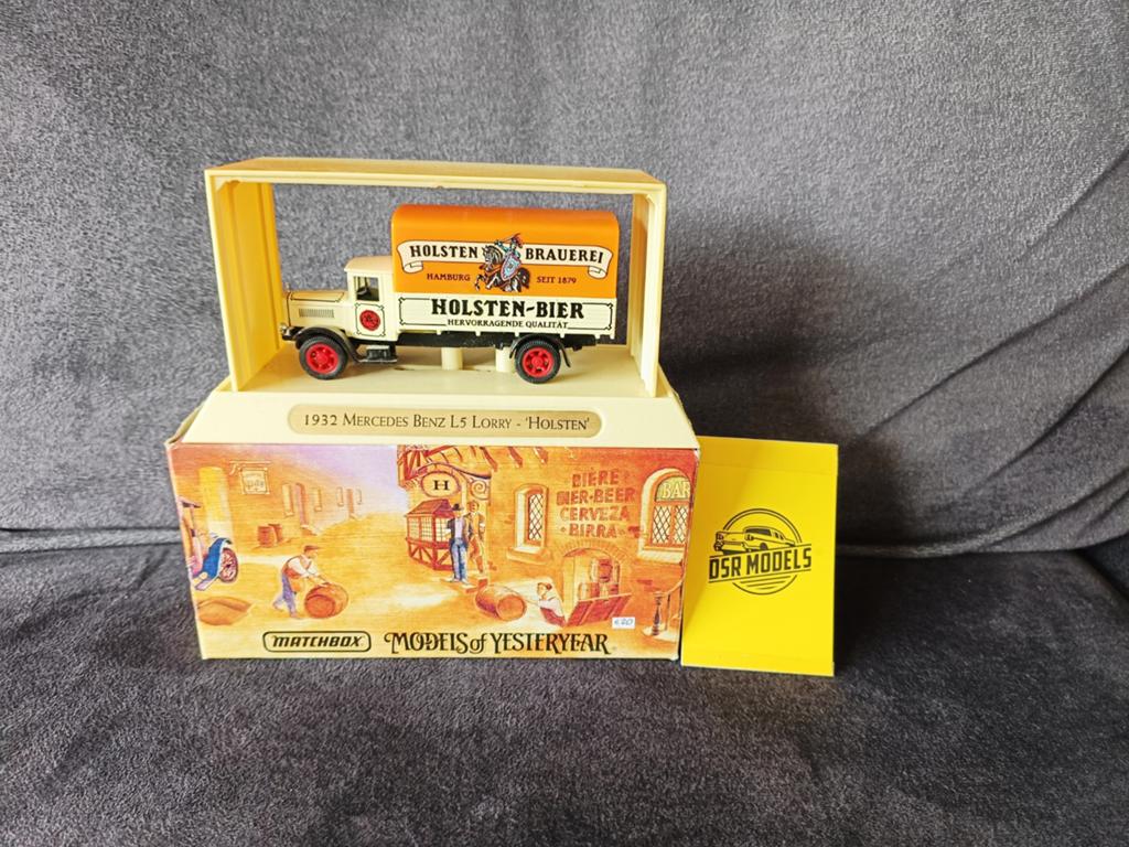 1:43 1932 Mercedes Benz L5 Lorry-Holsten, S, Auto, Matchbox, R