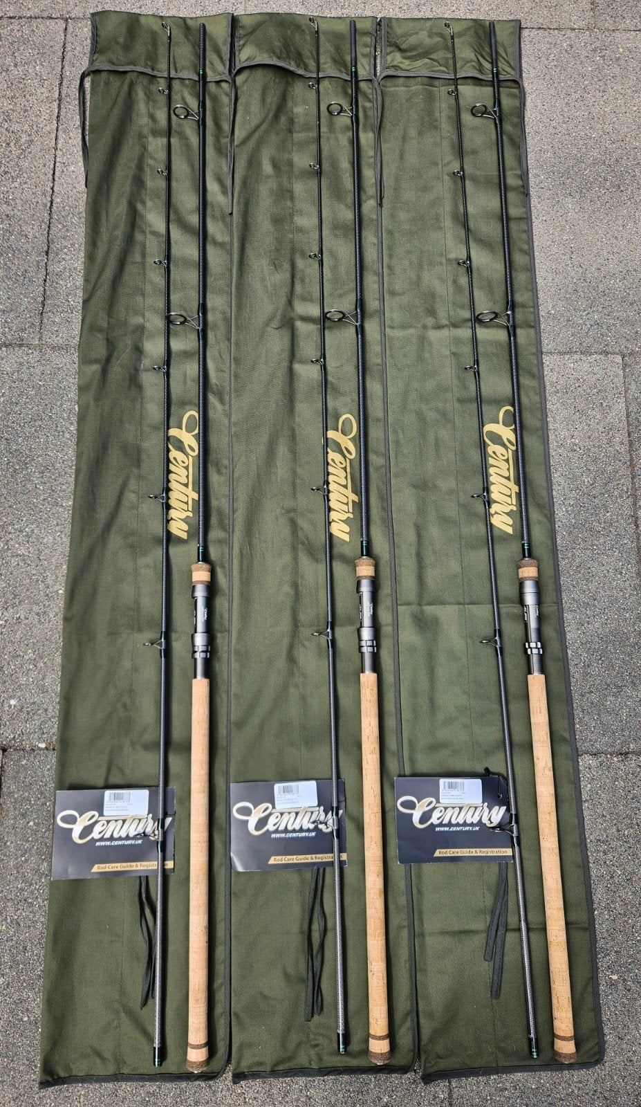 3 Century Armalite MK3 Karperhengel 10ft (2,75lbs), Watersport en Boten, Ophalen of Verzenden, Zo goed als nieuw, Werphengel