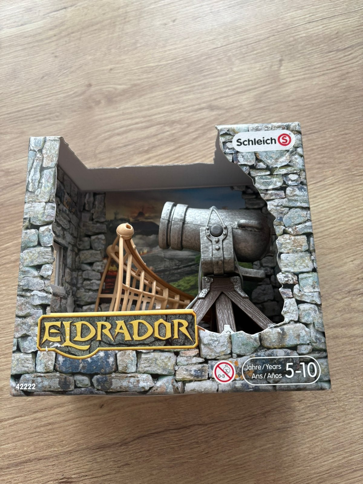 Schleich Eldrador Netkanon (artikelnummer 42222), Ophalen of Verzenden, Nieuw