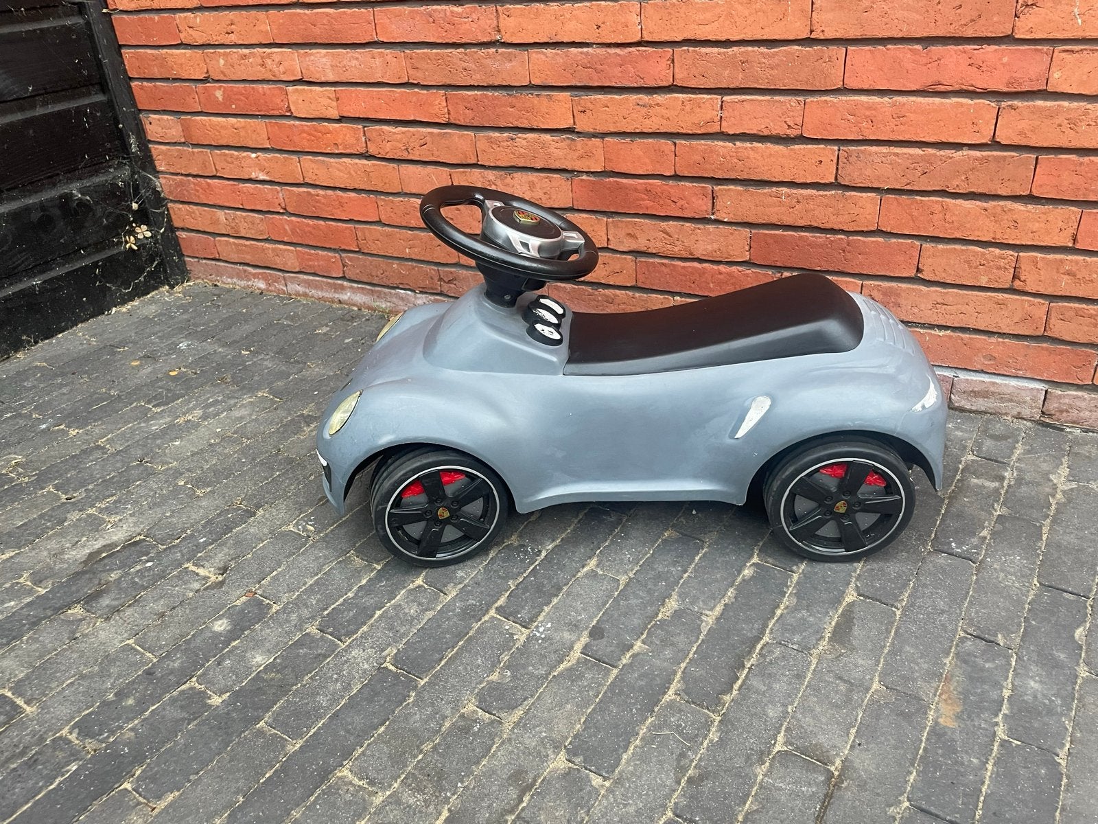 Porsche loopauto voor kinderen - Grijs, Ophalen, Gebruikt, Loopvoertuig