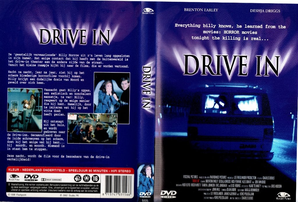 Drive in, Vanaf 16 jaar, Ophalen of Verzenden, Zo goed als nieuw