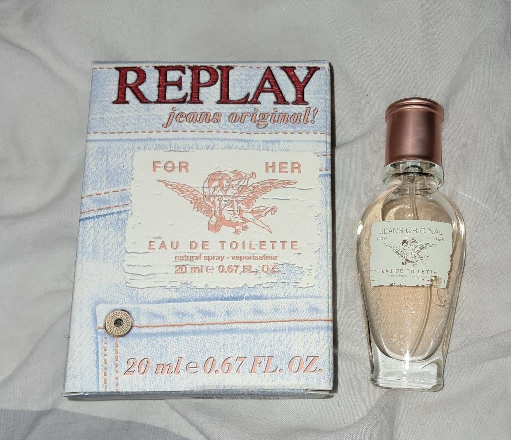 Nieuwe parfum Replay Jeans for her 20 ml, Ophalen of Verzenden, Nieuw