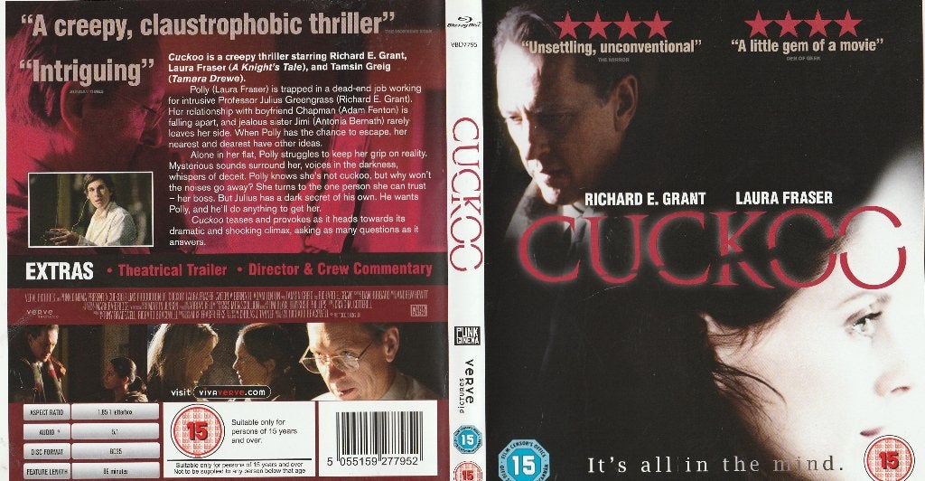 Cuckoc blu ray ( import ), Ophalen of Verzenden, Zo goed als nieuw, Actie
