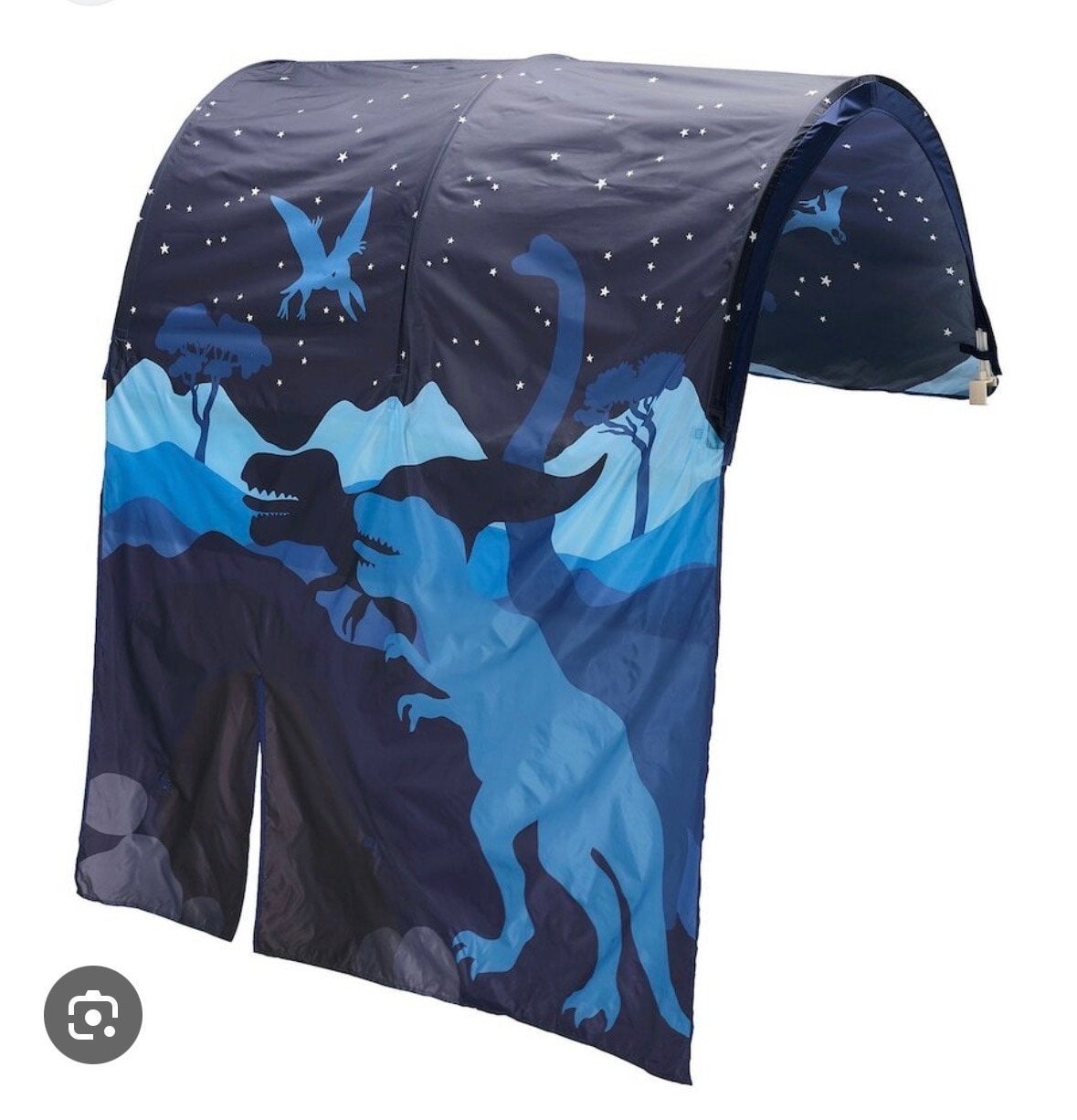 IKEA KURA bedtent dinosaurus thema, Ophalen of Verzenden, Gebruikt, Jongen of Meisje