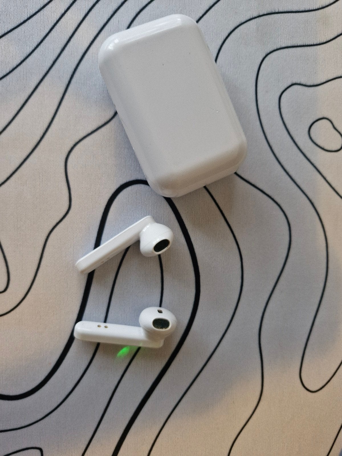 Draadloze Bluetooth Oortjes – Touchbediening, Ophalen, Adapter, Zo goed als nieuw, Overige merken