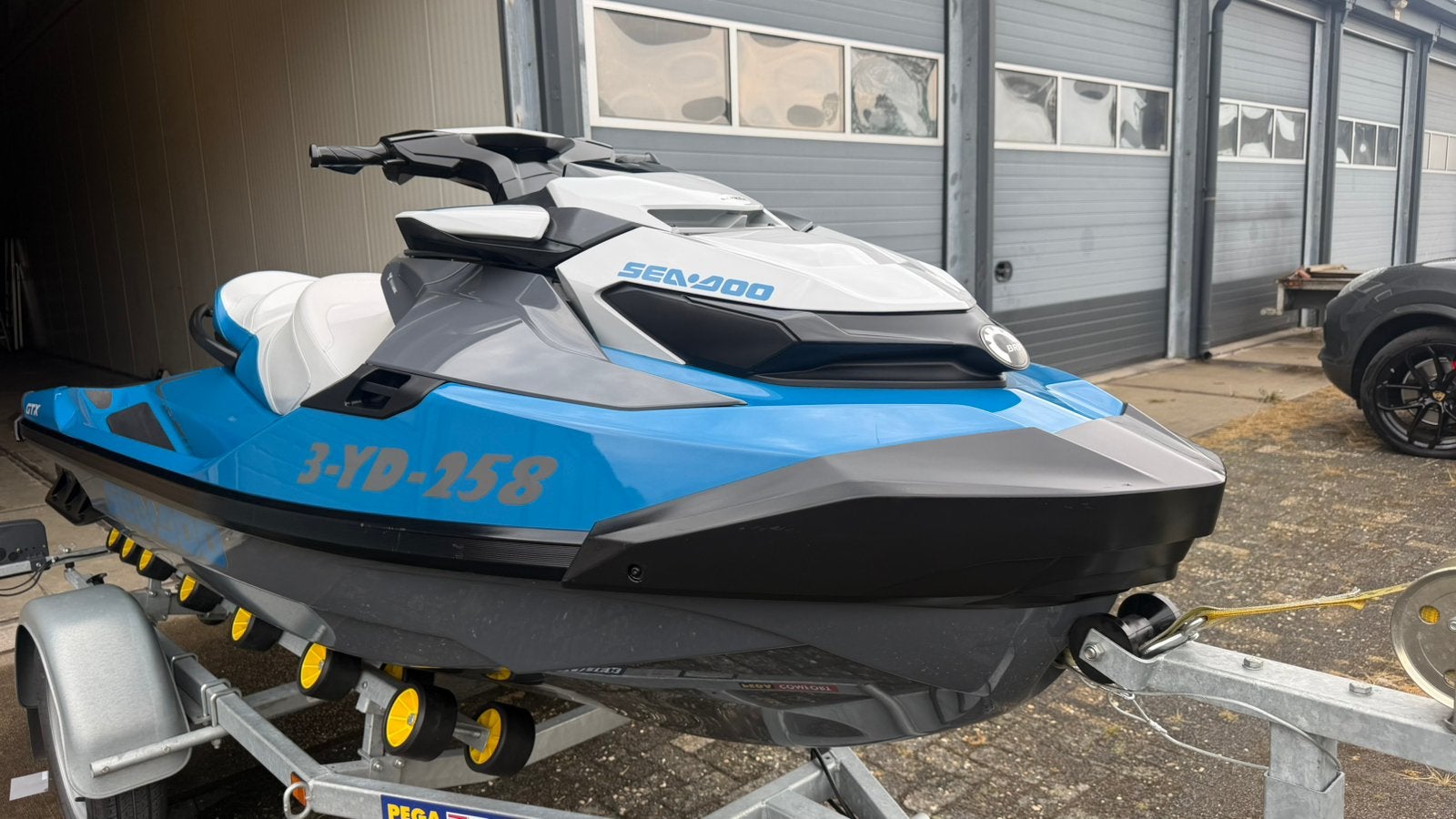 Sea-Doo GTX 155 2019 met nieuwe roltrailer, Watersport en Boten, Jetski's en Waterscooters, Ophalen of Verzenden, Zo goed als nieuw