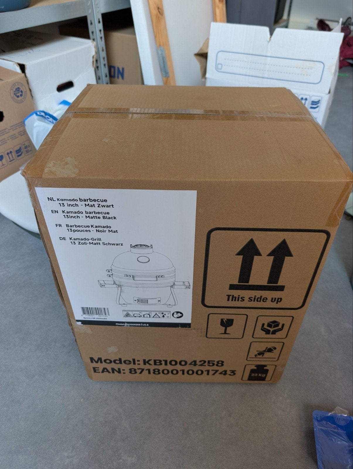 NL kamado barbeque, Ophalen, Nieuw