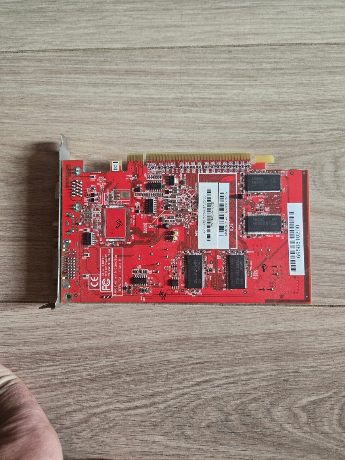 ATI Radeon X600 256MB V/D/VO Grafische Kaart, Computers en Software, Ophalen, Gebruikt, AMD, Overige soorten