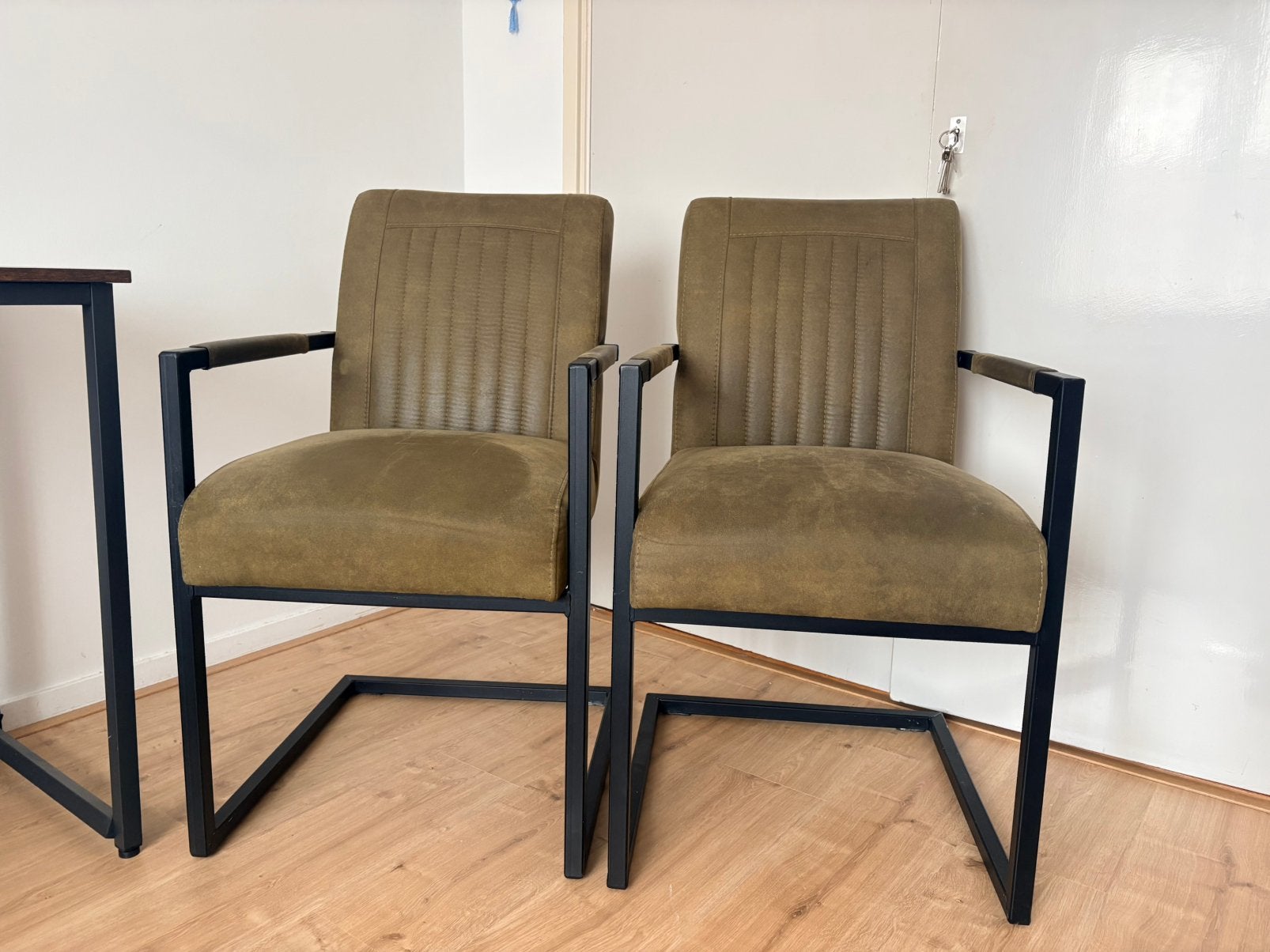 Comfortable stoelen, Huis en Inrichting, Ophalen, Zo goed als nieuw, Overige kleuren, Leer