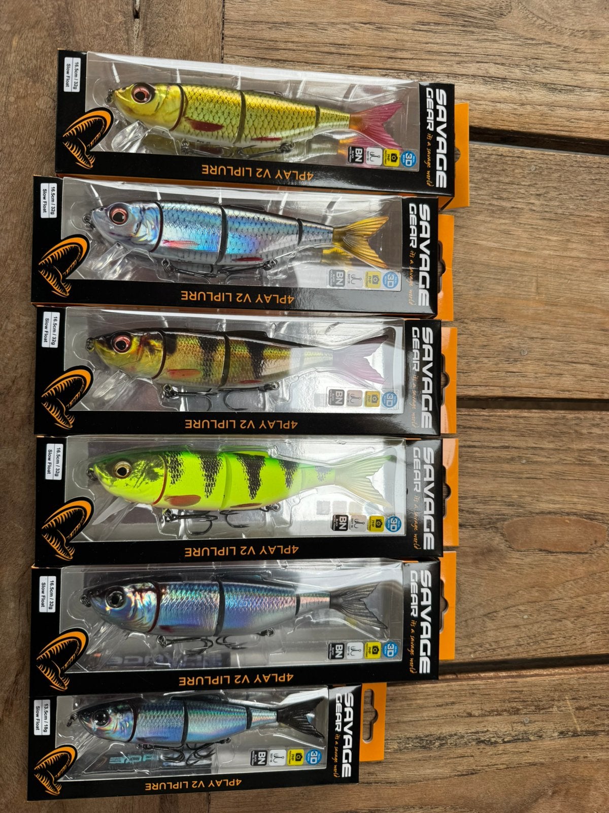 savage gear lip lure kunstaas ! 13,5 en 16,5 cm  toppers !, Watersport en Boten, Ophalen of Verzenden, Nieuw, Haak
