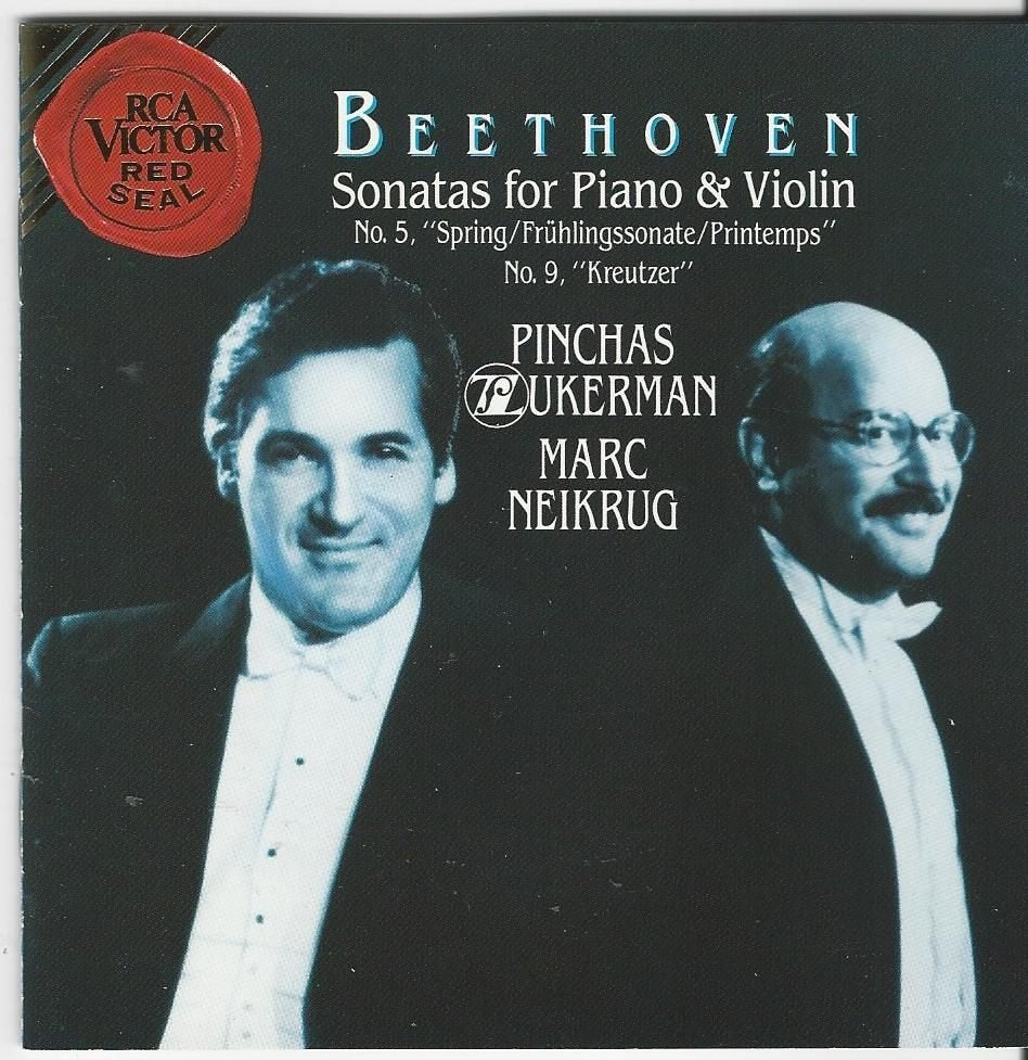 Beethoven - Sonatas For Violin / Zuckerman & Neikrug = 4,99, Ophalen of Verzenden, Classicisme, Zo goed als nieuw, Kamermuziek