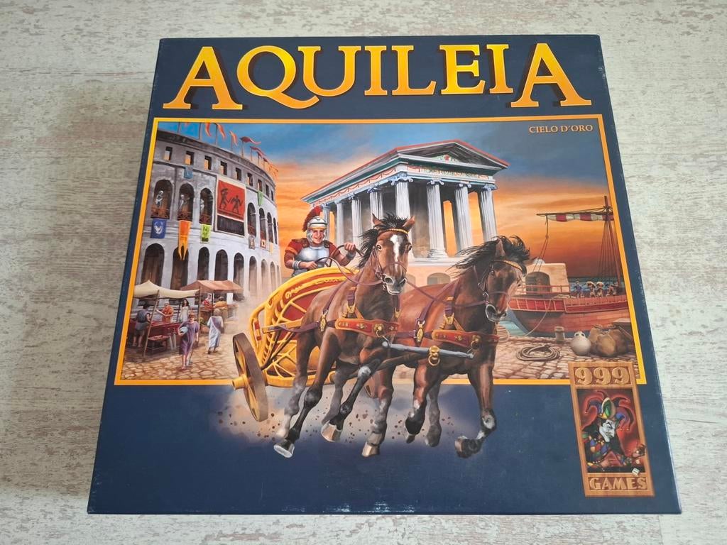 Prachtig spel Aquileia bordspel, Hobby en Vrije tijd, Gezelschapsspellen | Bordspellen, Vijf spelers of meer, Ophalen of Verzenden