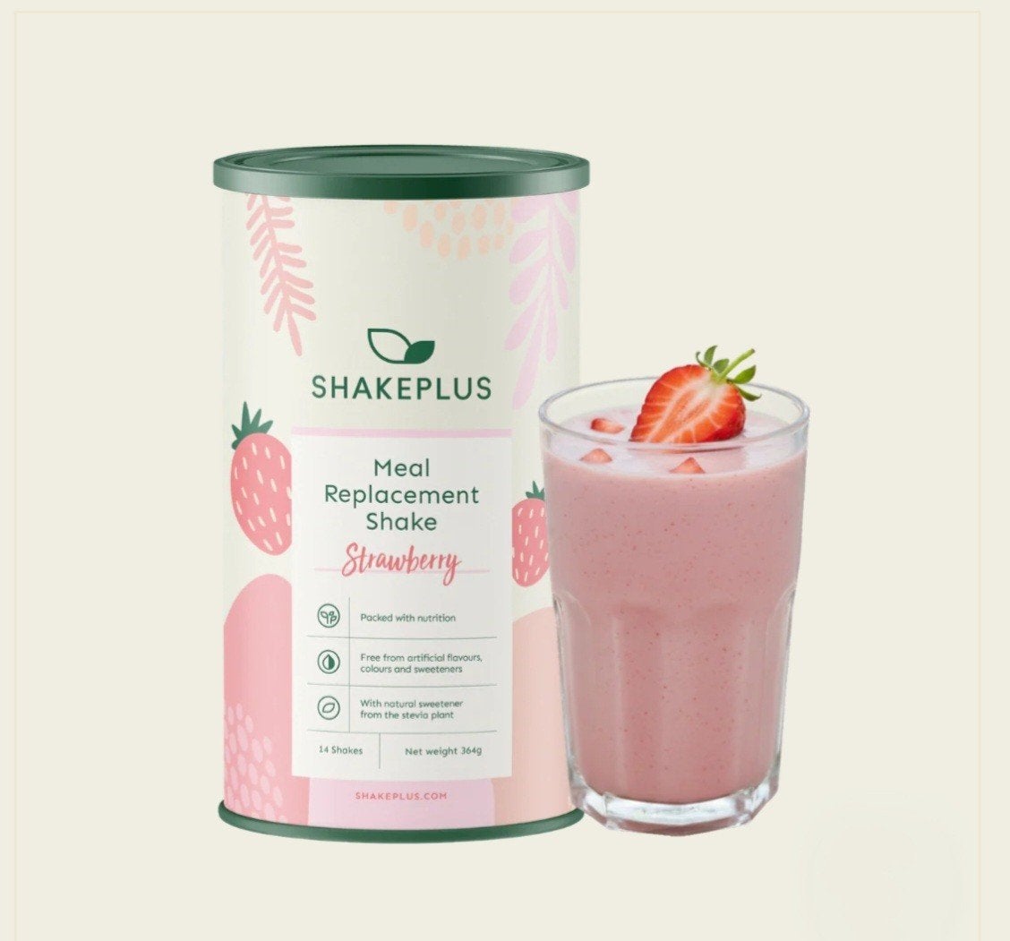 Shakeplus Aardbei 6 blikken, Ophalen of Verzenden, Nieuw, Poeder of Drank