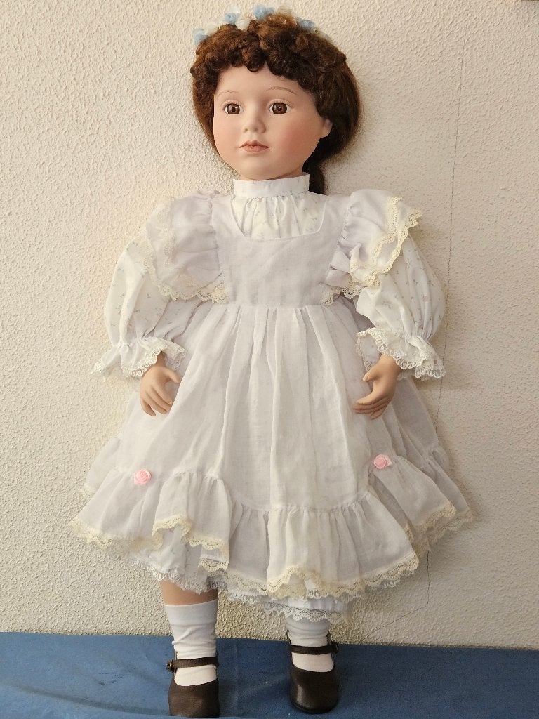 Pop vintage met lang haar, Verzamelen, Ophalen of Verzenden, Gebruikt, Pop