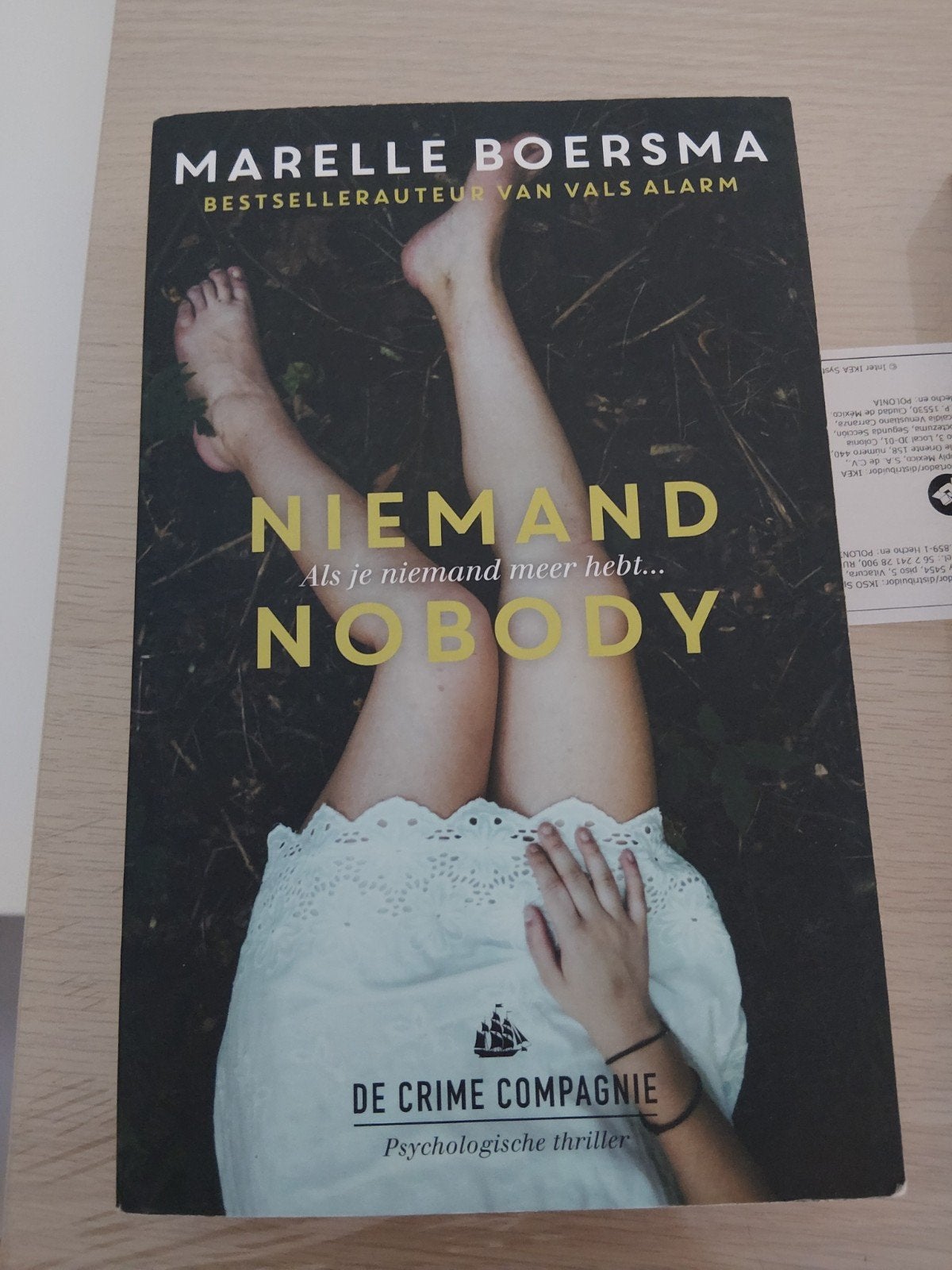 Marelle Boersma - Nobody, Ophalen of Verzenden, Zo goed als nieuw, Marelle Boersma