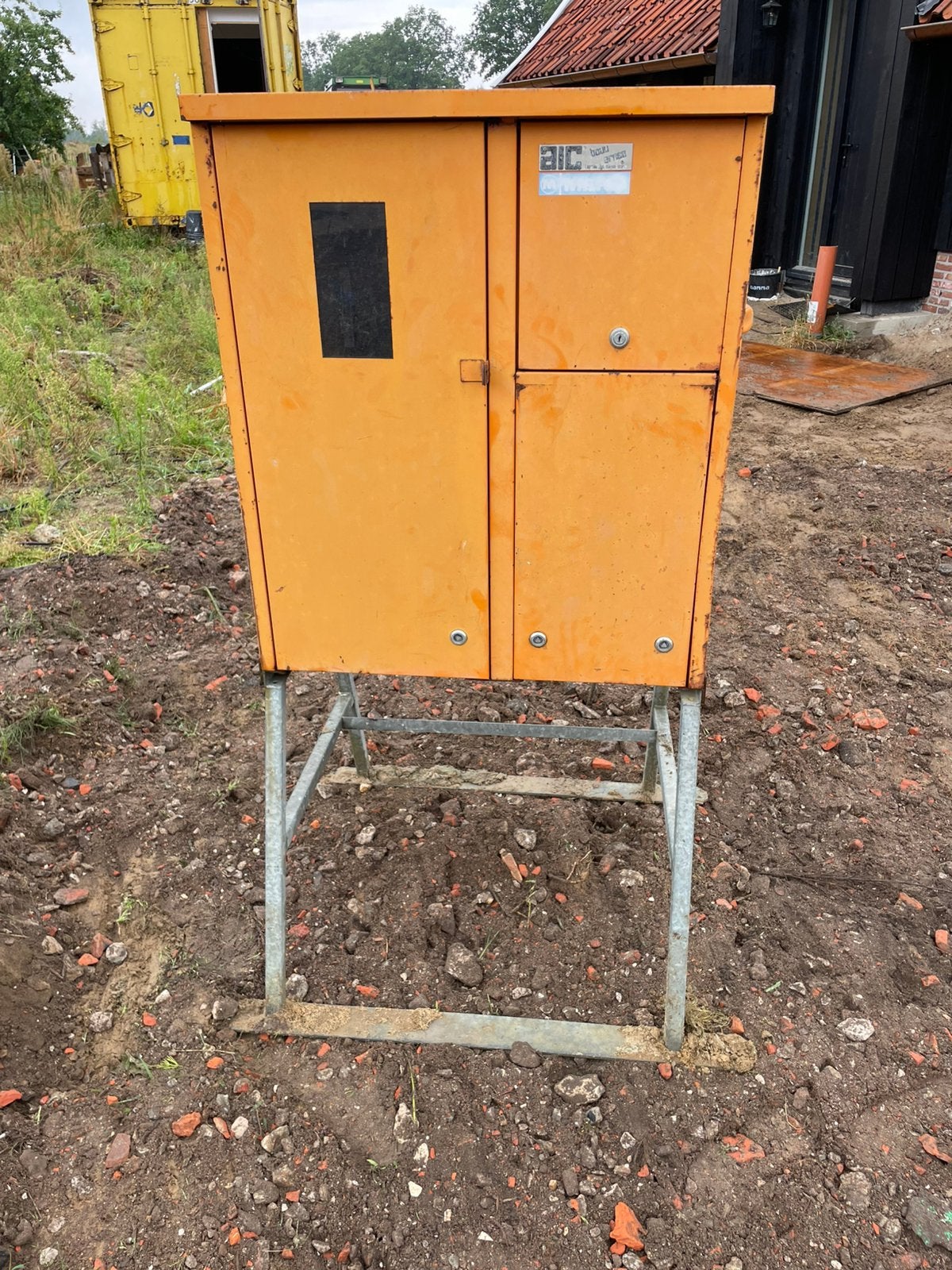 Bouwstroomkast met bouwwaterput, Doe-het-zelf en Verbouw, Elektra en Kabels, Ophalen, Zo goed als nieuw, Overige typen