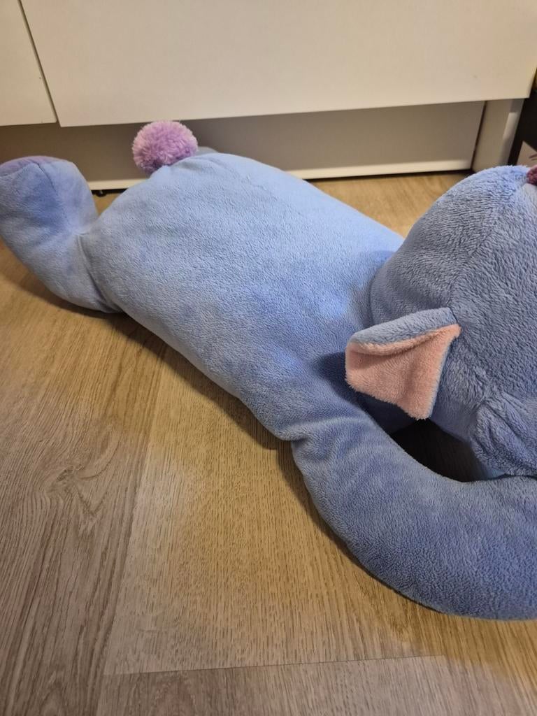 Liggende lollifant knuffel winnie de poeh, Ophalen of Verzenden