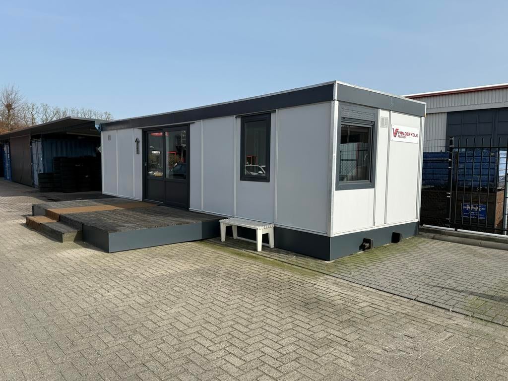 Kantoor Unit | Bouwkeet | Schuifpui | Vlonder | WC | Keuken, Ophalen