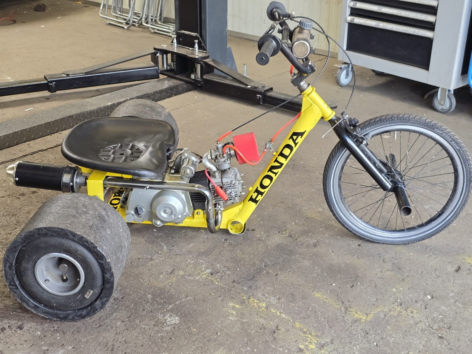 Drift trike 125cc | 4 takt | elektrische start, Ophalen, Gebruikt, Velgrem, Honda