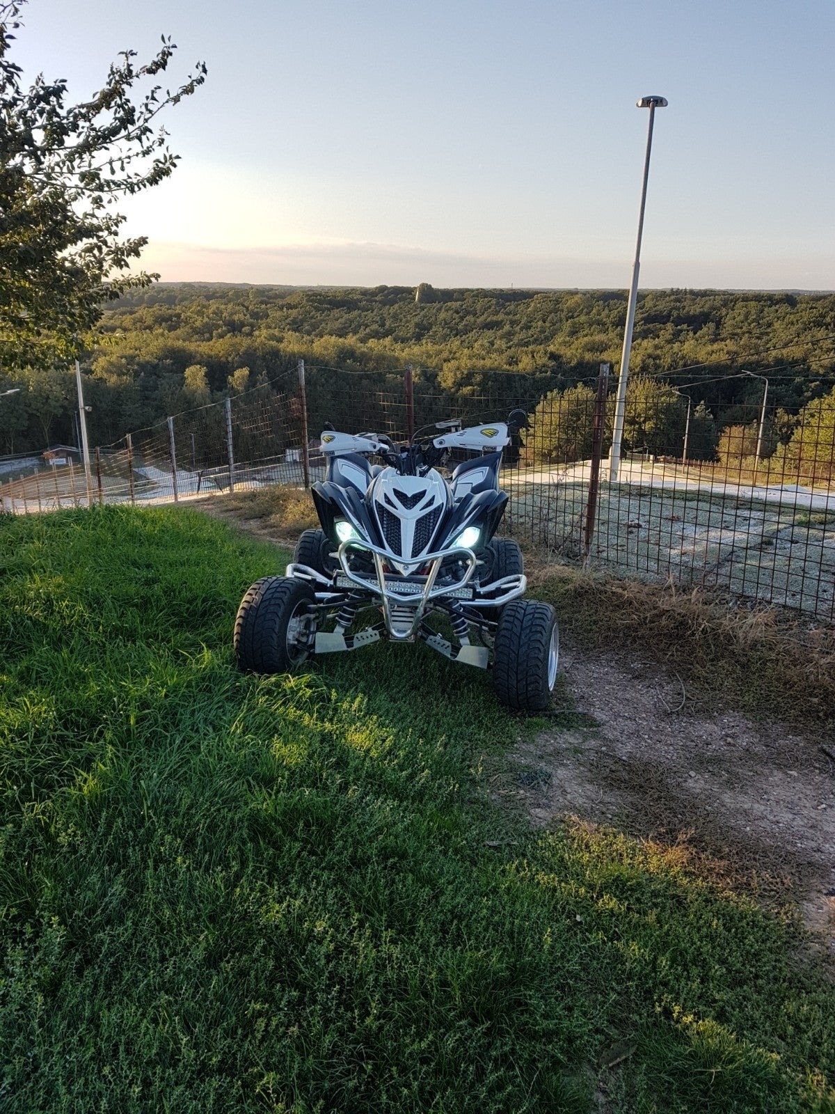 Yamaha Raptor met vele extra's opties en crossbanden, 700 cc, Meer dan 35 kW, 1 cilinder