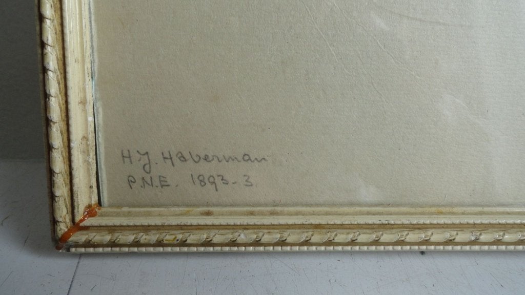Originele ets H.J. Haverman (1893) – Oostersche poort antiek, Ophalen of Verzenden, Ets