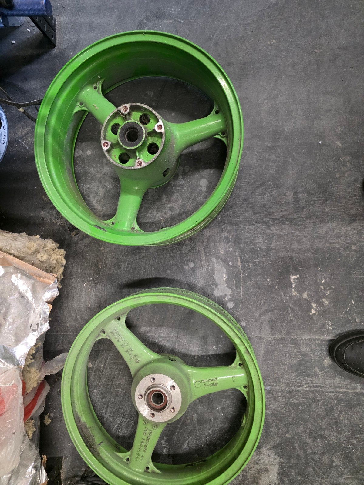 Kawasaki zx6r Motorfiets Velgen Set (Voor en Achter), Motoren, Onderdelen | Overige, Ophalen