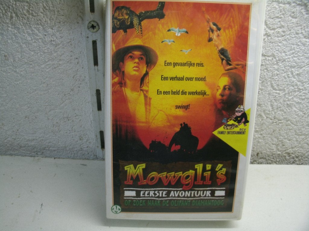 vhs 17a mowgli's eerste avontuur, Alle leeftijden, Ophalen of Verzenden, Zo goed als nieuw