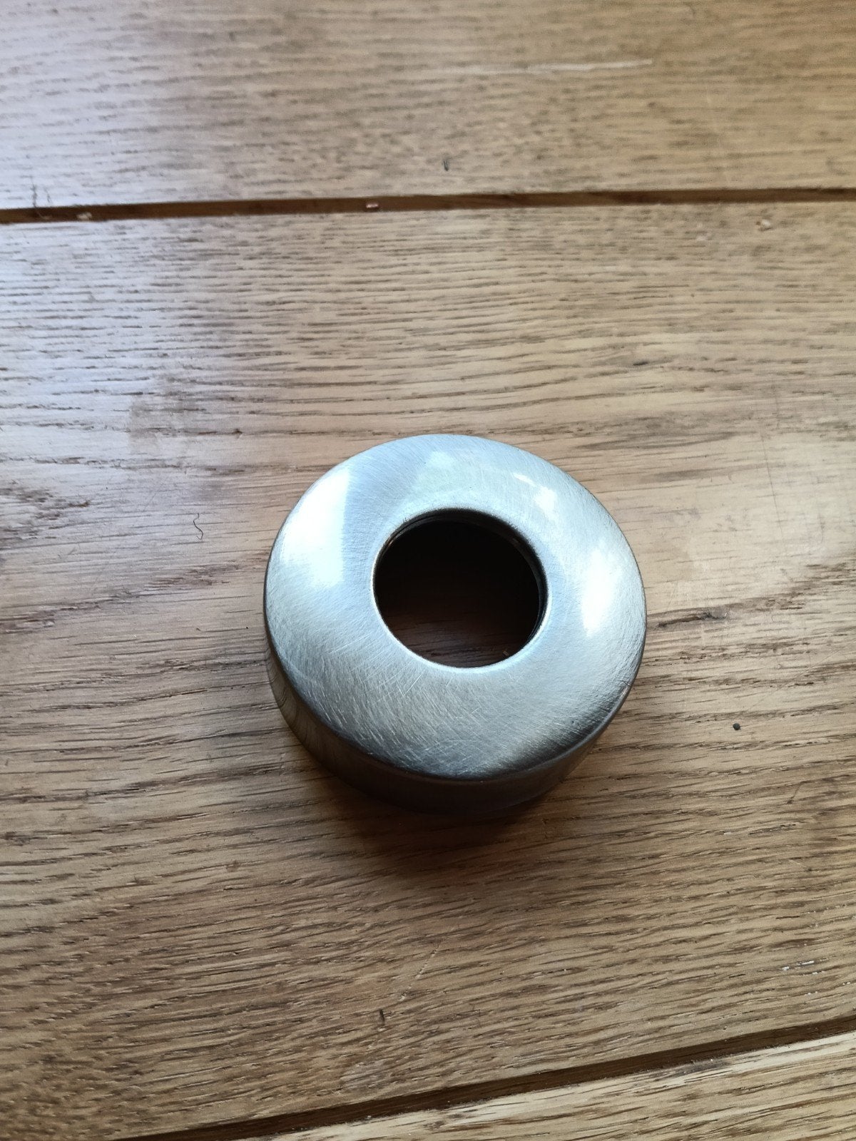 kraanrozet geborsteld nikkel, Ophalen of Verzenden, Nieuw
