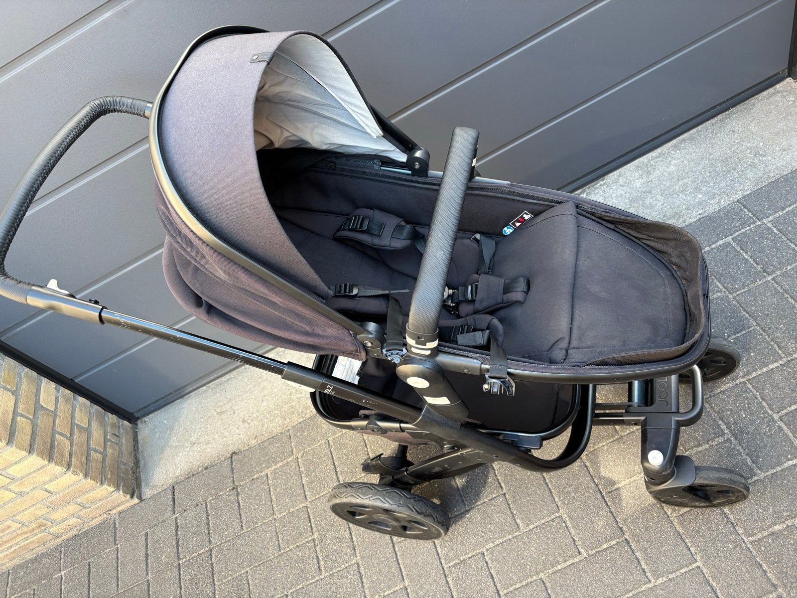 Joolz Geo 2 kinderwagen met reiswieg en accessoires, Ophalen, Gebruikt, Combiwagen, Verstelbare duwstang