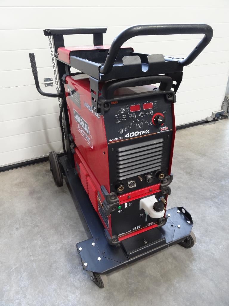 Tig lasapparaat Lincoln Invertec 400 TPX watergekoeld PULS, Doe-het-zelf en Verbouw, Gereedschap | Lasapparaten, Ophalen of Verzenden