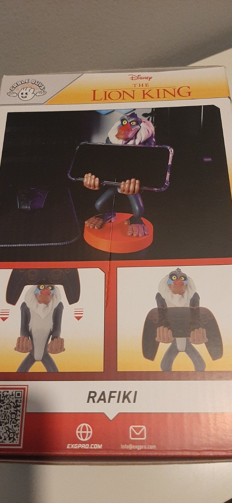Rafiki The Lion King telefoon/controller houder nieuw, Houder/standaard, Nieuw, Mobiel, Overige merken