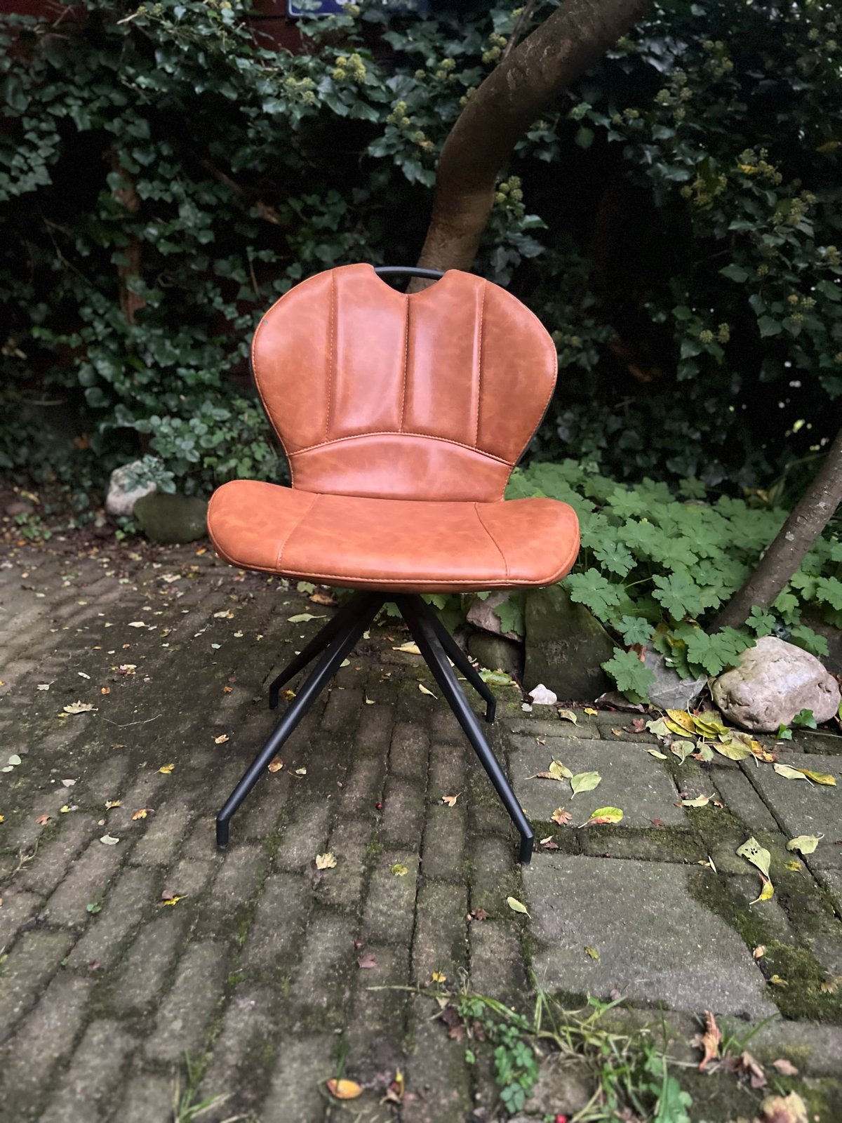 Eetkamerstoel Miracle Cognac - Comfortabel & Stijlvol, Huis en Inrichting, Gebruikt, Bruin, Ophalen of Verzenden, Eén